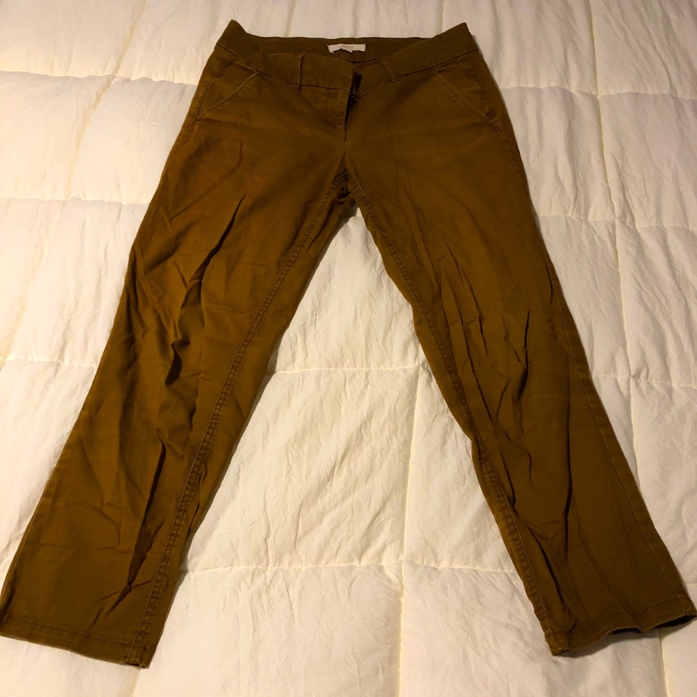 LOFT CROP KHAKI
